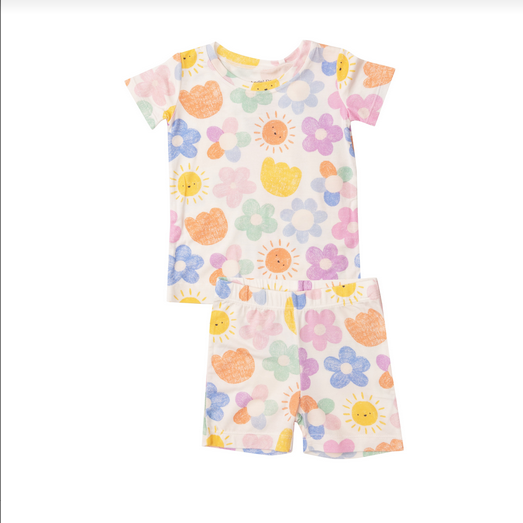 Angel Dear Happy Suns Lounge Wear Short Set