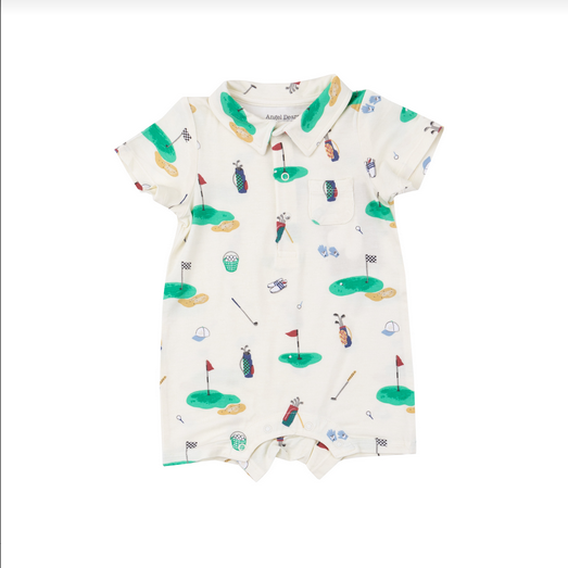 Angel Dear Baby Golf Polo Shortie