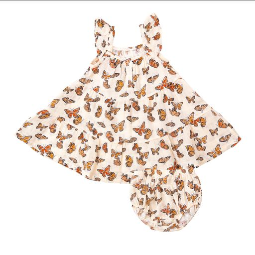 Angel Dear Girls Monarch Butterflies Twirly Dress