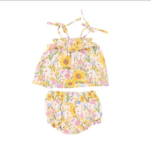 Angel Dear Baby Girl Sunflower Dream Floral Set