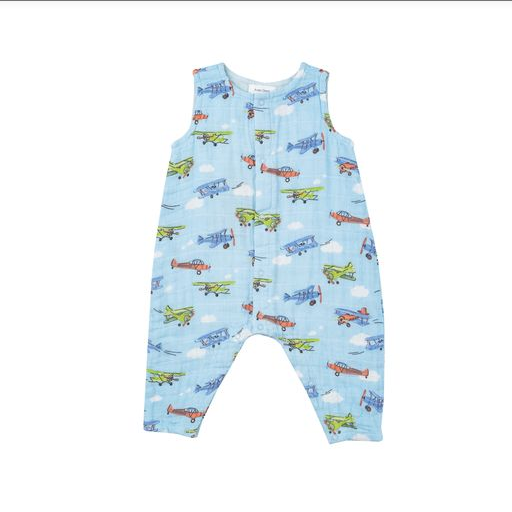 Angel Dear Baby Vintage Planes Romper
