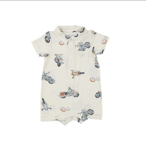 Angel Dear Baby Vintage Motorcycles Polo Shortie