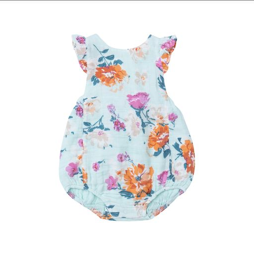 Angel DearBBG Soft Petals Floral Sunsuit