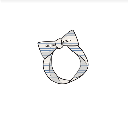 Angel Dear Baby Anchor Rib Stripe Headband