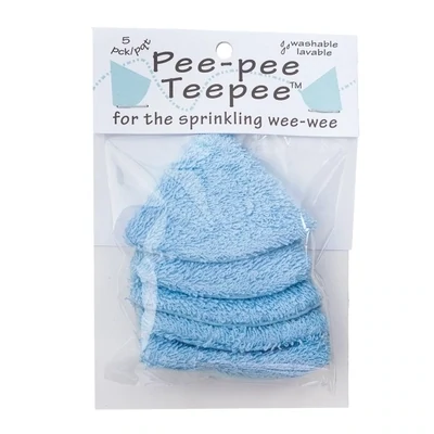 Pee-Pee Teepee Cover- Blue Terry*