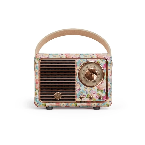 Vintage Bluetooth Speaker - Floral*
