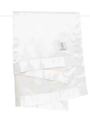 Little Giraffe Velvet Deluxe Baby Blanket - Cream*