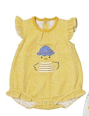 Mayoral Baby Girl Corn Chick Short Onesie 1713b