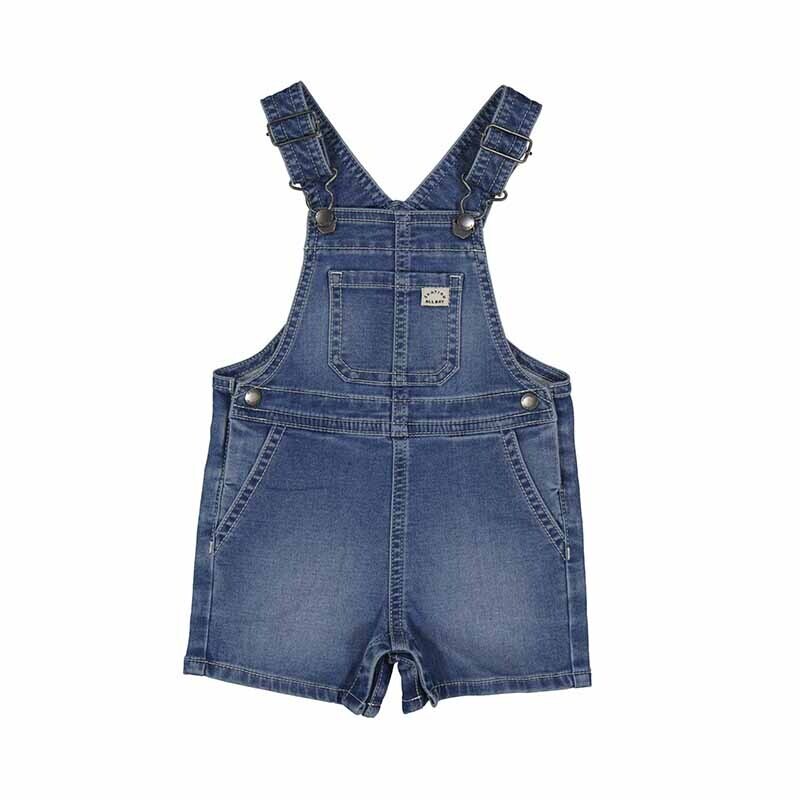 Mayoral Baby Soft Denim Short Overall 1646