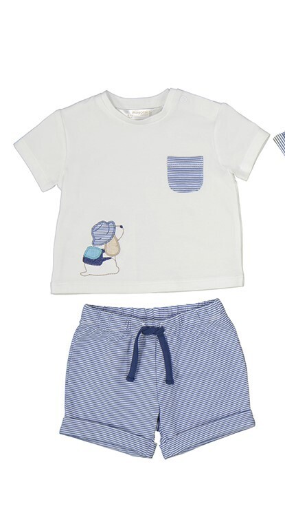 Mayoral Baby Sky Blue Doggie Set 1626a