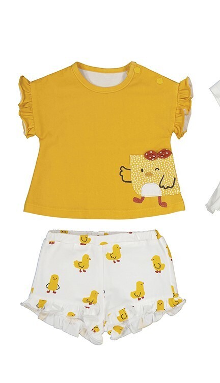 Mayoral Baby Girl Corn Chick Knit Set 1612a