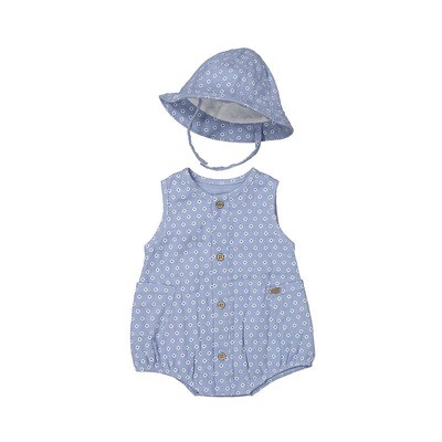 Mayoral Baby Bodysuit w/Hat (Niagara 1614