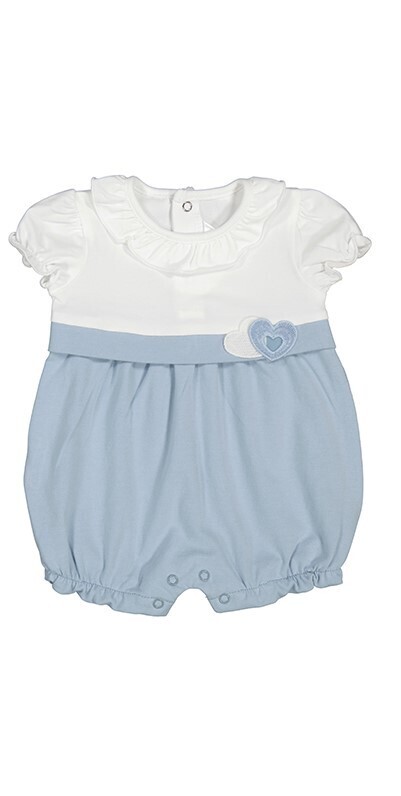 Mayoral Baby Short Glass Heart Romper 1710