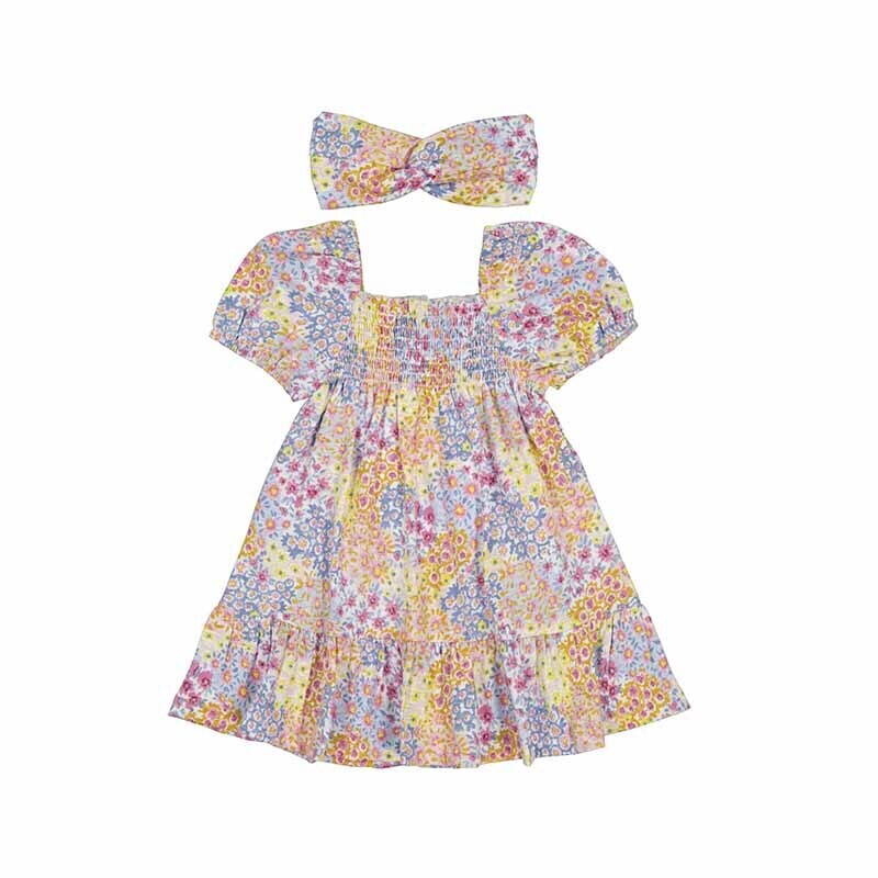Mayoral Baby Girls Dahlia Printed Dress 1923