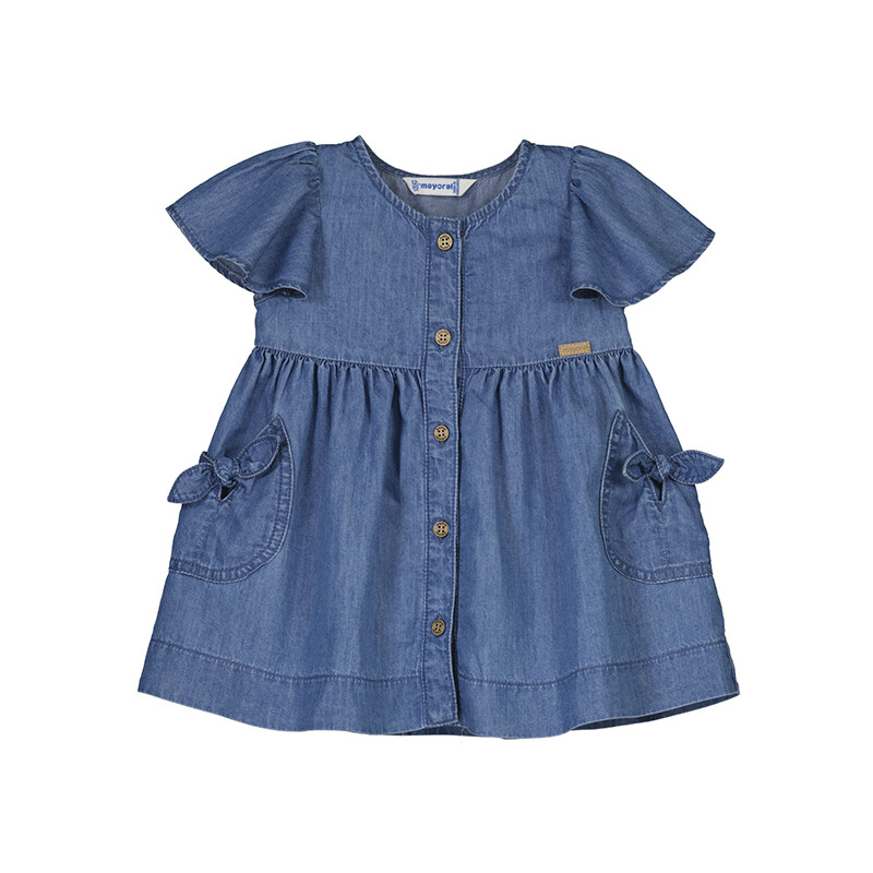 Mayoral Baby Girls Denim Dress 1924