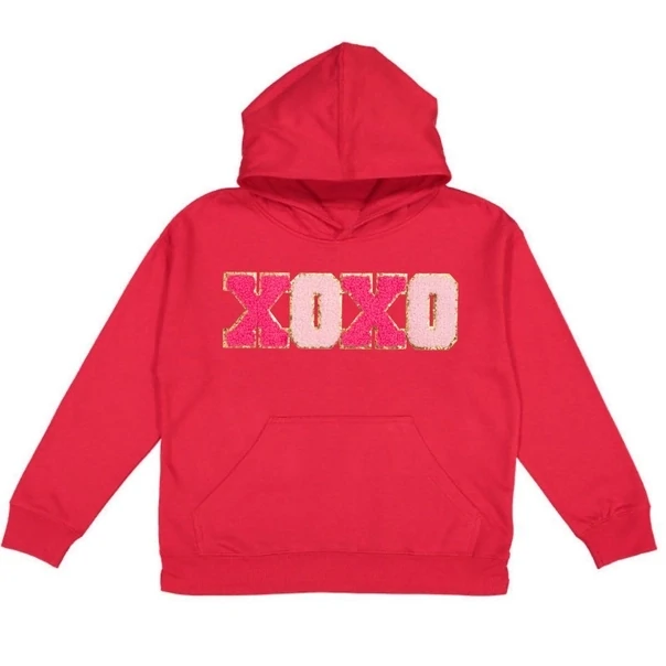 Sweet Wink XOXO Patch Youth Hoodie*