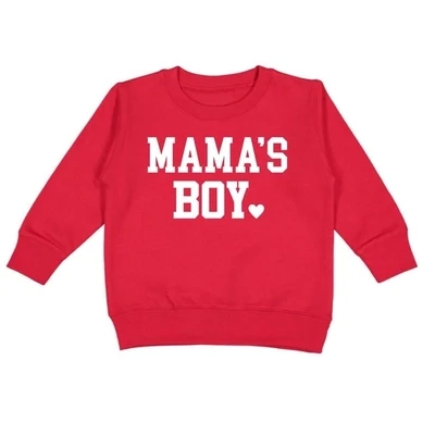 Sweet Wink Mama&#39;s Boy Valentine&#39;s Day Sweatshirt*