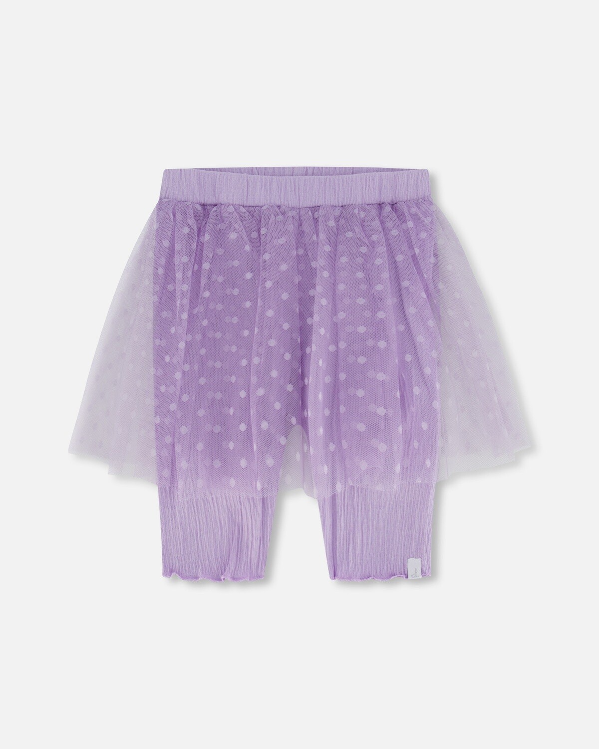 Deux Par Deux Girls Lavendar Biker Top w/Skirt G80