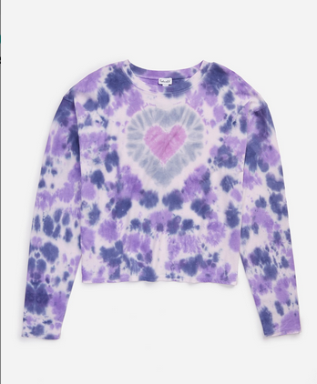 Splendid Girls Aurora Hearts Pullover 4639*