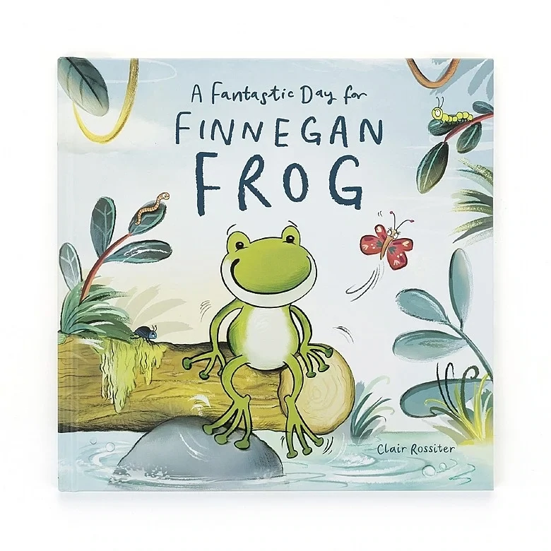 Jellycat A Fantastic Day for Finnegan Frog Book*
