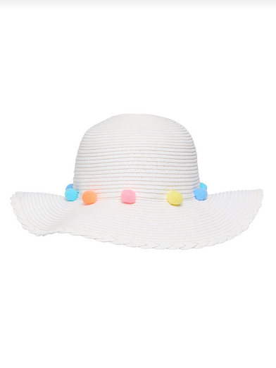 Snapper Rock Pastel Pompom Sunhat 659*