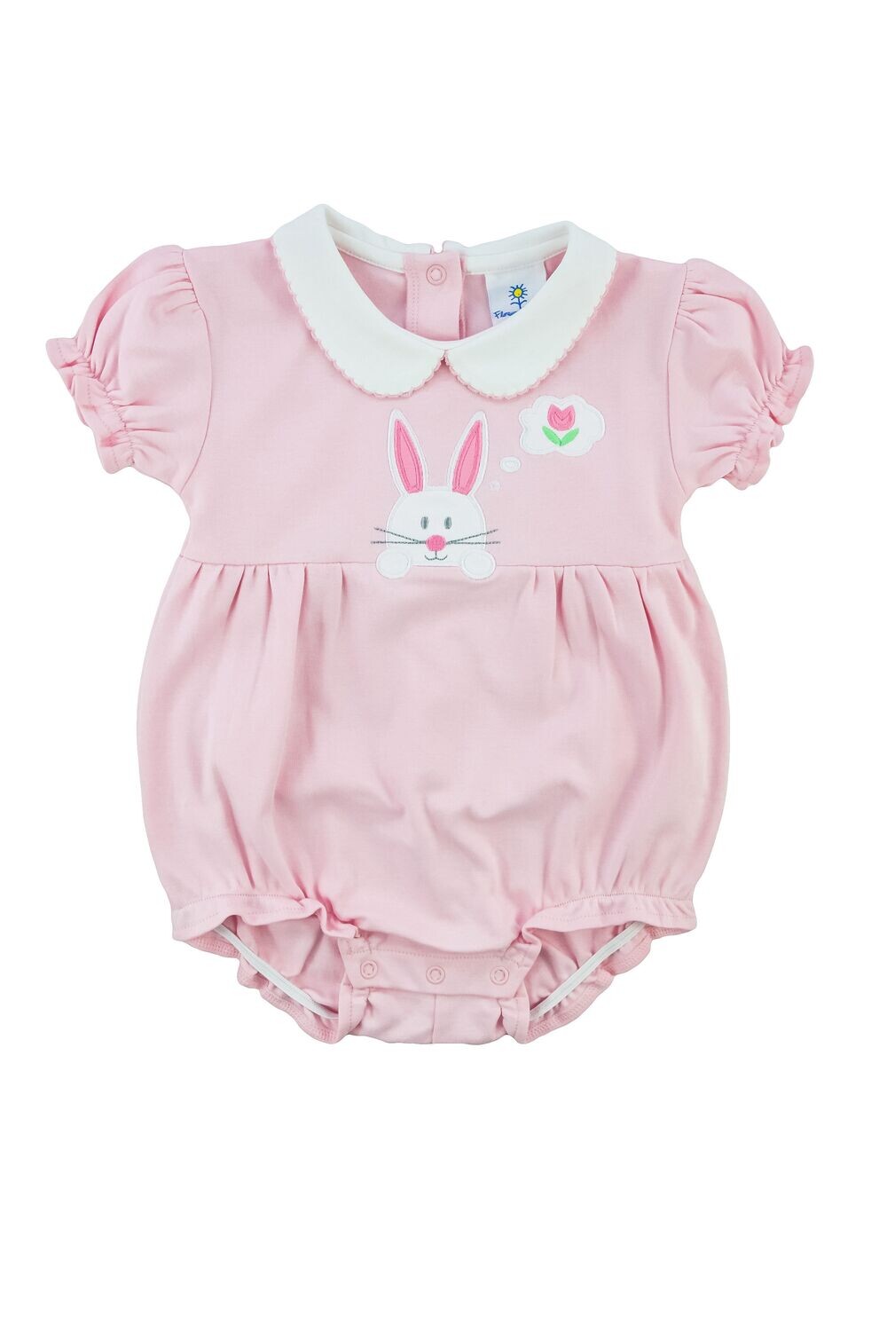 Eiseman Baby Girls Knit Romper w/Bunny 200
