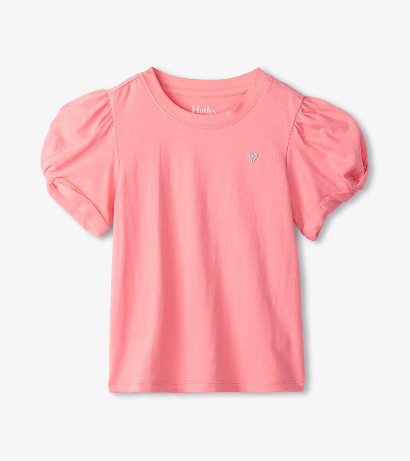 Hatley Girls Sachet Pink Twisted Sleeve Tee 718
