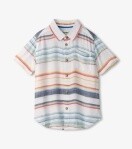 Hatley Boys Summer Stripe Button Down Shirt 619