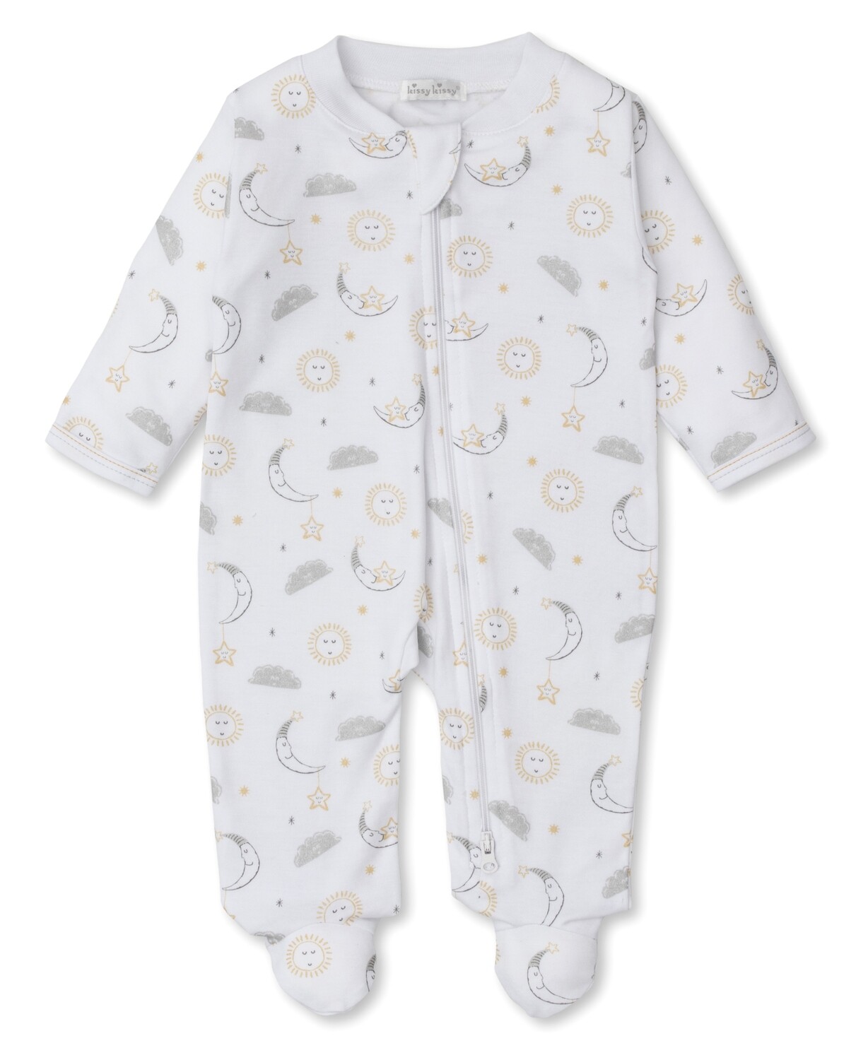 Kissy Baby Good Night All Footie w/Zip  435