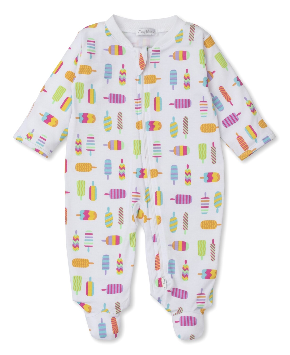 Kissy Baby Popsicle Party Footie w/Zip 799