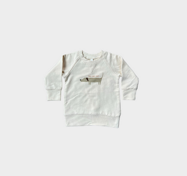 Babysprouts Baby Boys Ruff Ruff Raglan Sweatshirt 