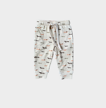 Babysprouts Weiner Dog Baby Boys Joggers