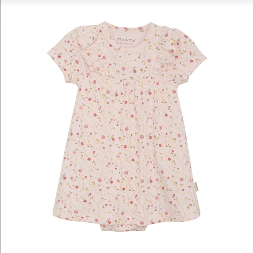 Minymo BGirl Pink Dogwood S/S Dress 487