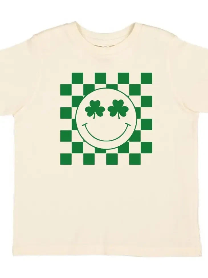 Sweet Wink Shamrock Smiley St. Patty&#39;s S/S T-Shirt
