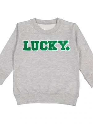 Sweet Wink Lucky Boys St. Patty's Day Sweatshirt