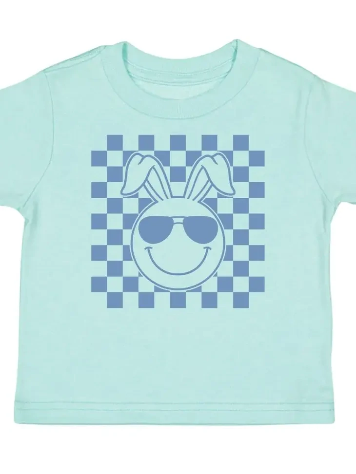 Sweet Wink Aqua Easter Bunny Smiley S/S T-Shirt 