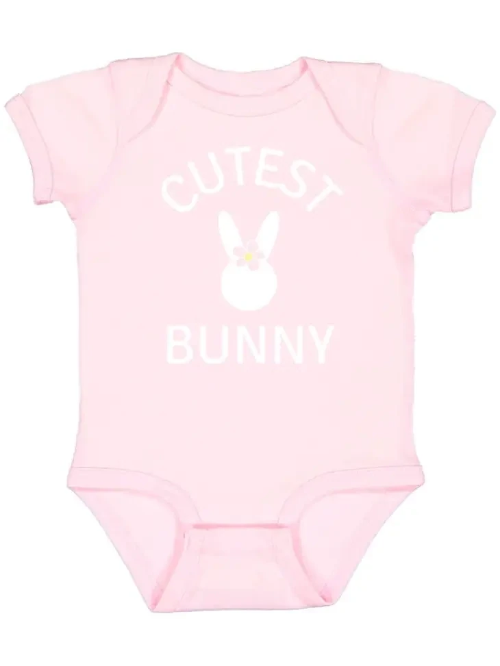 Sweet Wink Cutest Bunny Easter S/S Bodysuit Ballet