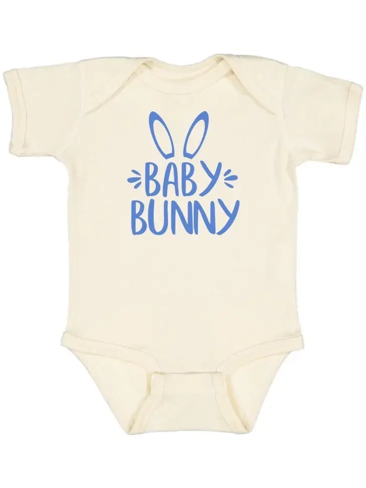 Sweet Wink Baby Bunny Easter Bodysuit Natural