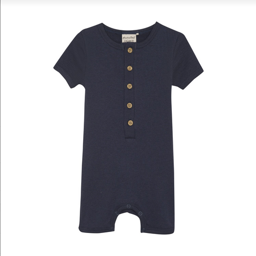 Minymo BBoy Blue Nights S/S Bodysuit 513