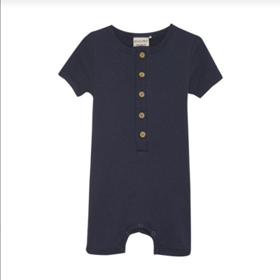 Minymo BBoy Blue Nights S/S Bodysuit 513