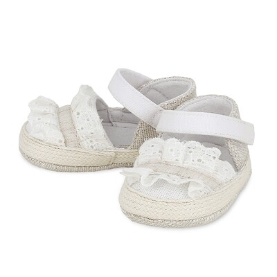 Mayoral Baby Girls White Espadrilles Shoes 9741