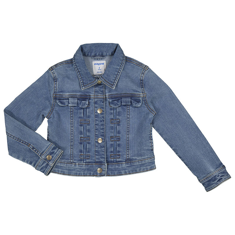 Mayoral Girls Denim Jacket 3474
