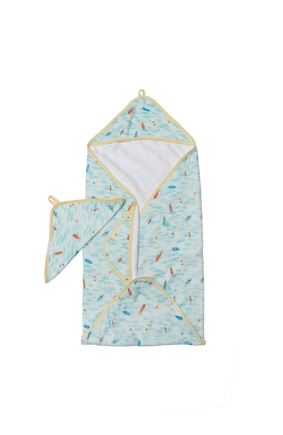 Loulou Lollipop Hooded Towel Set- Kayaks 910