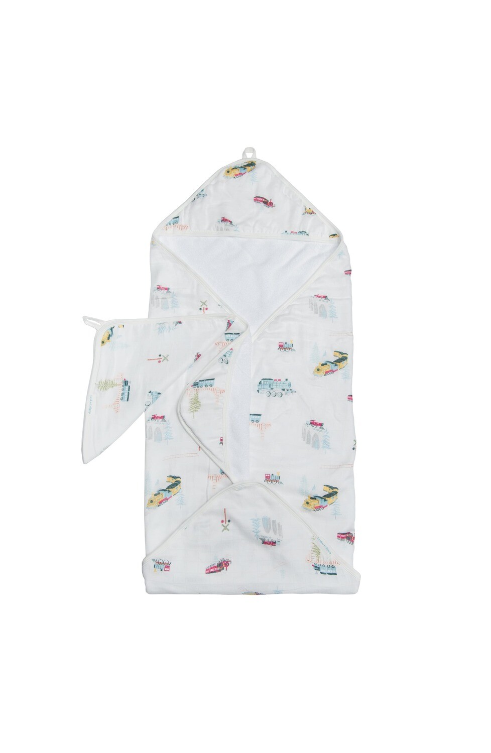 Loulou Lollipop Hooded Towel Set - All Aboard 960
