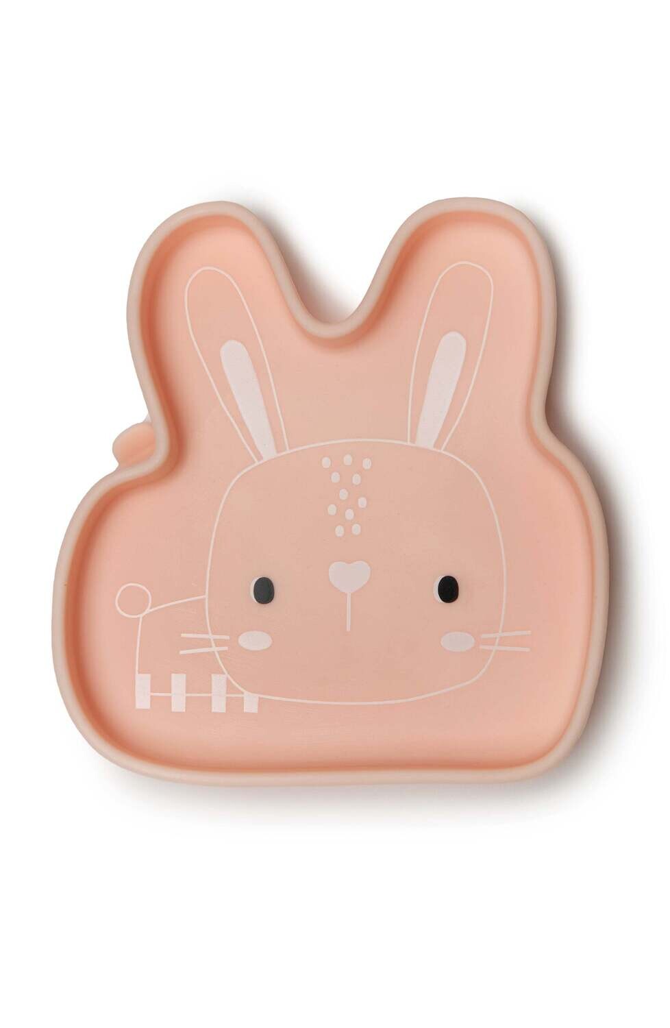 Loulou Lollipop Born to be Wild Silicone Snack Plate-Bunny 773