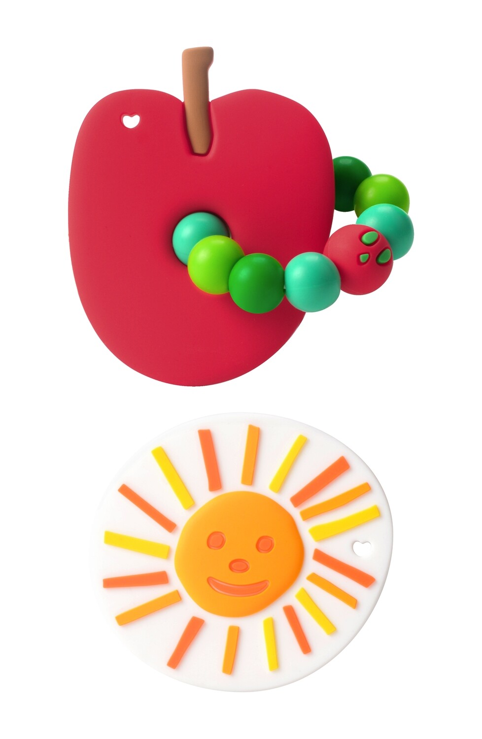 Loulou Lollipop Eric Carle - Teether Set - Apple &amp; Sun 333