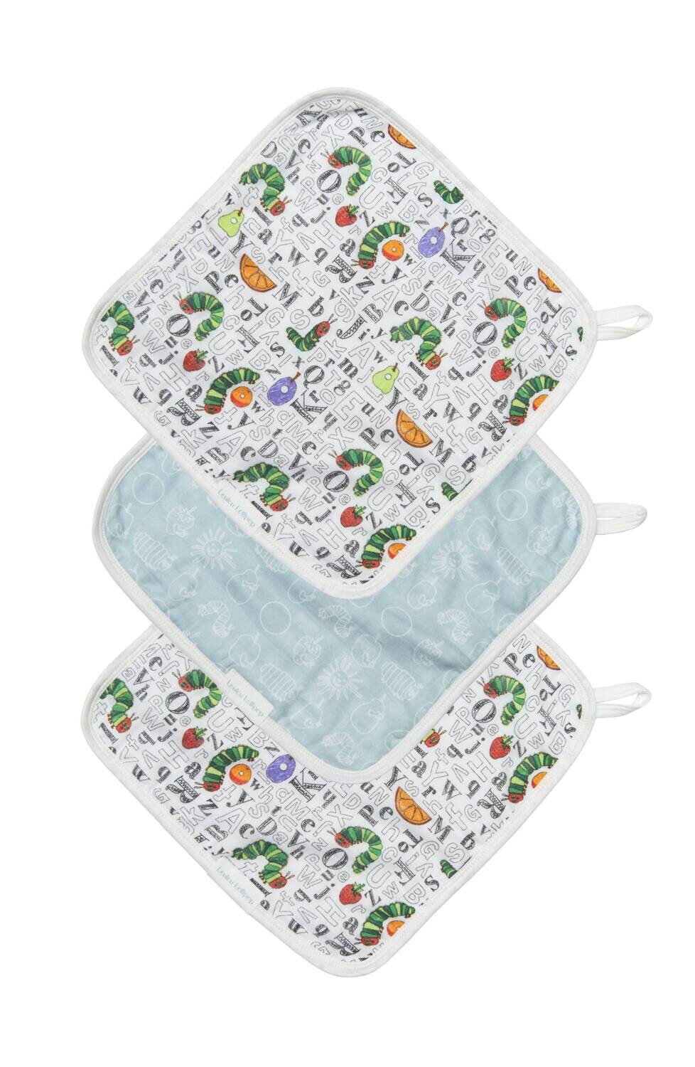 Loulou Lollipop Washcloth 3-pieces Set - Alphabet 364