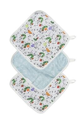 Loulou Lollipop Washcloth 3-pieces Set - Alphabet 364