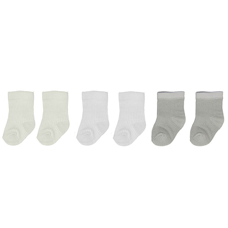 Mayoral Baby Set of 6 Socks - Neutrals 9707