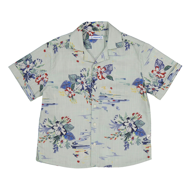 Mayoral Boys S/S Shirt - Botanic  3114